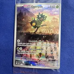 Pokemon TCG Twilight Masquerade Teal Mask Ogerpon Promo Card Factory Sealed -C - Image 2