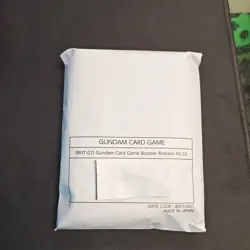 Gundam Card Game Booster Release Kit 02 ENGLISH SEALED BKIT-02 Promotional - Image 1