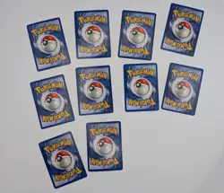 15 Vintage Pokemon Cards Lot: Base Set Jungle WOTC LP-HP+ English - Image 3