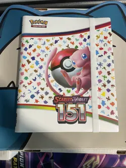 Pokemon Scarlet & Violet 151 - Mew Binder Collection - Binder Only NO CARDS - Image 1