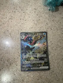 Pokemon TCG Greninja EX 132 Shrouded Fable Special Illustration Promo Card - Image 1