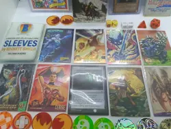 Mixed Set Of Game Accessories & Trading Cards Collection Lot - Image 3
