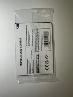 Xerneas 064/132 SEALED Pokemon Mega Evolution Stamped Promo Best Buy Holo Card - Image 2