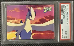 Topps Pokemon Movie 2000 Lugia Checklist PSA 10 Mint Graded Card Non Holo TCG - Image 1