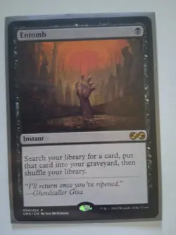 Entomb NM Ultimate Masters Magic the Gathering Card EDH - Image 1