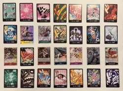 ONE PIECE 28 CARD LOT ALT ART DON!! SUPER RARE NAMI LUFFY ZORO YAMATO BOA SANJI - Image 1