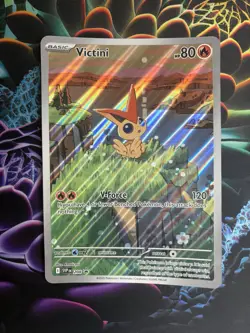 Victini Promo Jumbo Oversized Illustration Collection Pokemon Card TCG NM - Image 1