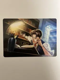 Magic The Gathering Spider-Man Peter Parker (33/54) Art Series NM (Art Card) - Image 1