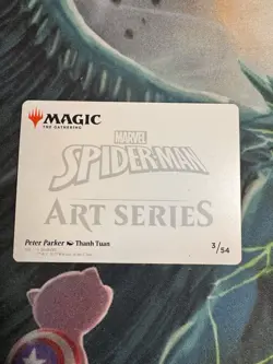 Peter Parker Art Card (3/54) Art Series: Marvel's Spider-Man Regular - Image 2