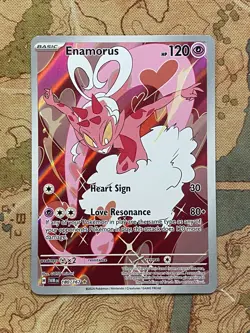 Pokemon Card TCG - Enamorus 180/167 Illustration Rare Twilight Masquerade NM - Image 2