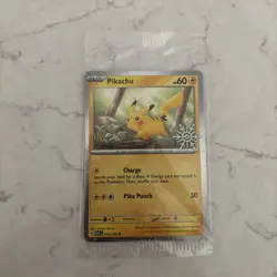 SEALED Pikachu 025/165 Holiday Calendar Promo Pokemon Cards 151 - Image 1