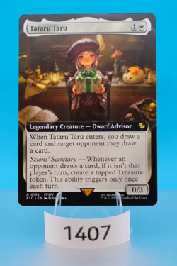 MTG Tataru Taru (Extended Art) Commander: Final Fantasy Regular #138 - Image 1