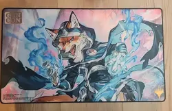 Foil MTG Playmat - Gen Con 2024 Exclusive Jace, the Mind Sculptor (Bloomburrow) - Image 1