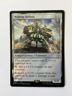 Walking Ballista (Surge Foil) Commander: Final Fantasy Surge Foil NM - Image 1