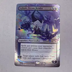 SLD Ashiok, Dream Render (Borderless) Secret Lair Drop Foil MTG NM - Image 1
