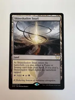 Shineshadow Snarl - MTG Strixhaven: School of Mages - NM - Image 1