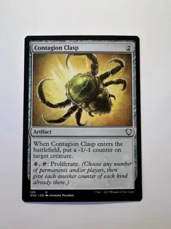 Contagion Clasp - MTG Phyrexia: All Will Be One: Commander - NM - Image 1