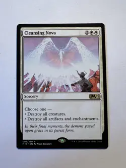 Cleansing Nova - MTG Core Set 2019 - NM - Image 1