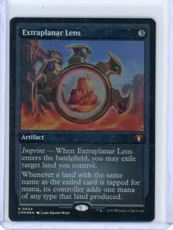 Extraplanar Lens - Foil Etched CM NM MTG - Image 1