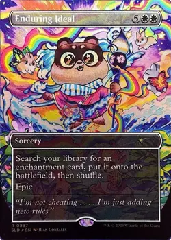 1 x Enduring Ideal - Rainbow Foil - Secret Lair - NM-Mint - MTG - Image 1