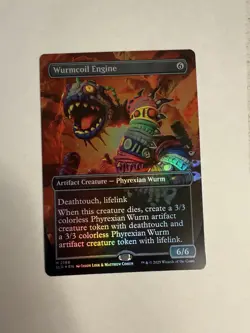 Wurmcoil Engine (2196) (Rainbow Foil) Secret Lair Drop Foil - Image 1
