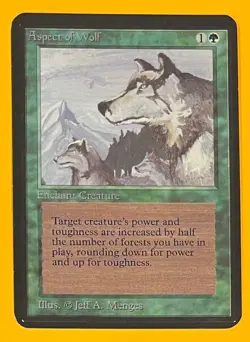 MTG ASPECT OF WOLF Alpha (OldManMTG 012-250) - Image 1