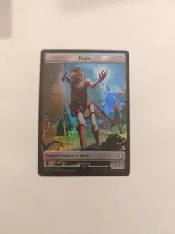 Hero (0002) Treasure (0023) *FOIL* Double-Sided Token Final Fantasy NM MTG - Image 1