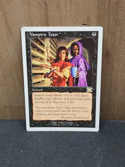 MTG VAMPIRIC TUTOR MP 6th Edition 161/350 - Image 2