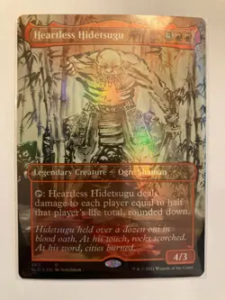 MTG 2021 Magic SLD 262 FOIL Heartless Hidetsugu Secret Lair Drop Series MINT NM - Image 1