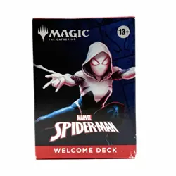 Magic The Gathering MTG Spiderman Ghost Spider Marvel Welcome Deck Red - Image 1