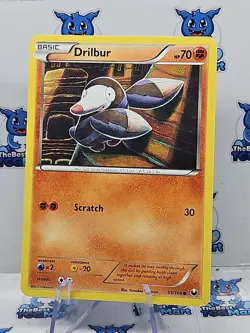 Drilbur 55/108 Dark Explorers Pokemon LP - Image 1