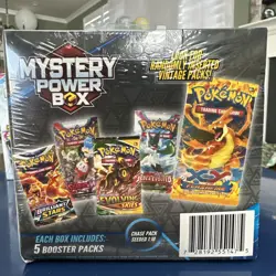 Pokemon Mystery Power Box Chase Pack Seeded 1:10 (5 Booster Packs) NEW SEALED - Image 3