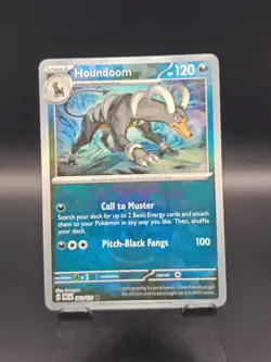 Pokemon Houndoom 063/131 (Master Ball Pattern) Pokemon TCG Prismatic Evolutions - Image 1