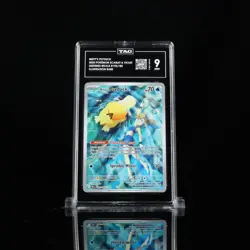 TAG 9 MISTY'S PSYDUCK 2025 ILLUSTRATION RARE #193 POKEMON DRI EN-DESTINED RIVALS - Image 3