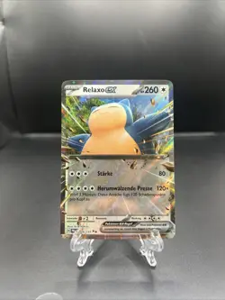 Pokemon Relaxo EX Deutsch 076/131 Prismatische Entwicklungen Near Mint - Image 1