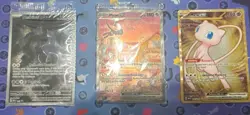 Pokemon 151 UPC Promo Set Mew SVP053 🔥 Mew ex 205/165 Mewtwo SVP052 - Image 1