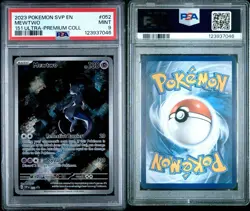 2023 Pokemon 151 Ultra Premium Collection Mewtwo Promo Psa 9 - Image 1