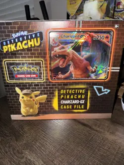Pokemon TCG Detective Pikachu Charizard GX Case File Factory Sealed Brand New - Image 1
