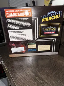 Pokemon TCG Detective Pikachu Charizard GX Case File Factory Sealed Brand New - Image 3