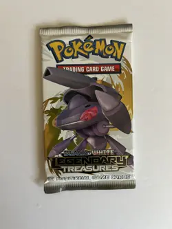 Pokemon Black & White Legendary Treasures Booster Pack NEW Sealed Genesecr Art - Image 1
