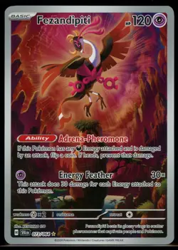 Pokemon TCG Shrouded Fable Fezandipiti 073/064 Illustration Rare NM - Image 1