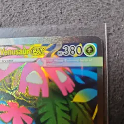 Pokemon MEGA VENUSAUR EX 155/132 - Mega Evolution - ULTRA RARE FULL ART - MINT - Image 5