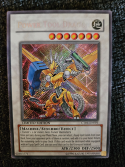 ***Power Tool Dragon CT06-EN001*** Yu-Gi-Oh 2009 Collectors Tin Limited Edition - Image 1