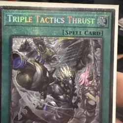 Triple Tactics Thrust Yu-Gi-Oh! CH01-EN030 1st Starlight Rare - Image 4