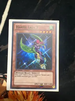 Yu-Gi-Oh! TCG Harpie Lady 1 Legendary Collection 4 Mega-Pack LCJW-EN090 1st... - Image 1