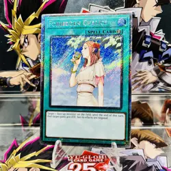 Yugioh Forbidden Chalice RA04-EN137 Platinum Secret Rare 1st Ed Near Mint - Image 1