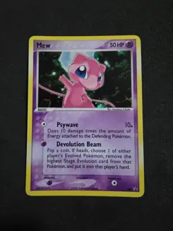 Pokemon Mew Black Star Promo Holo Card 040 Nintendo 2006 - Image 1