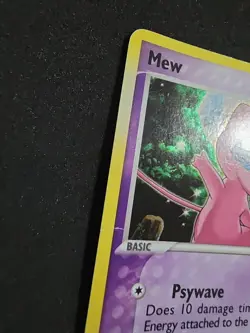 Pokemon Mew Black Star Promo Holo Card 040 Nintendo 2006 - Image 3