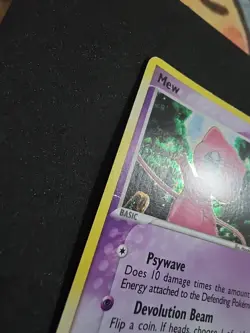 Pokemon Mew Black Star Promo Holo Card 040 Nintendo 2006 - Image 4