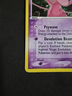 Pokemon Mew Black Star Promo Holo Card 040 Nintendo 2006 - Image 5